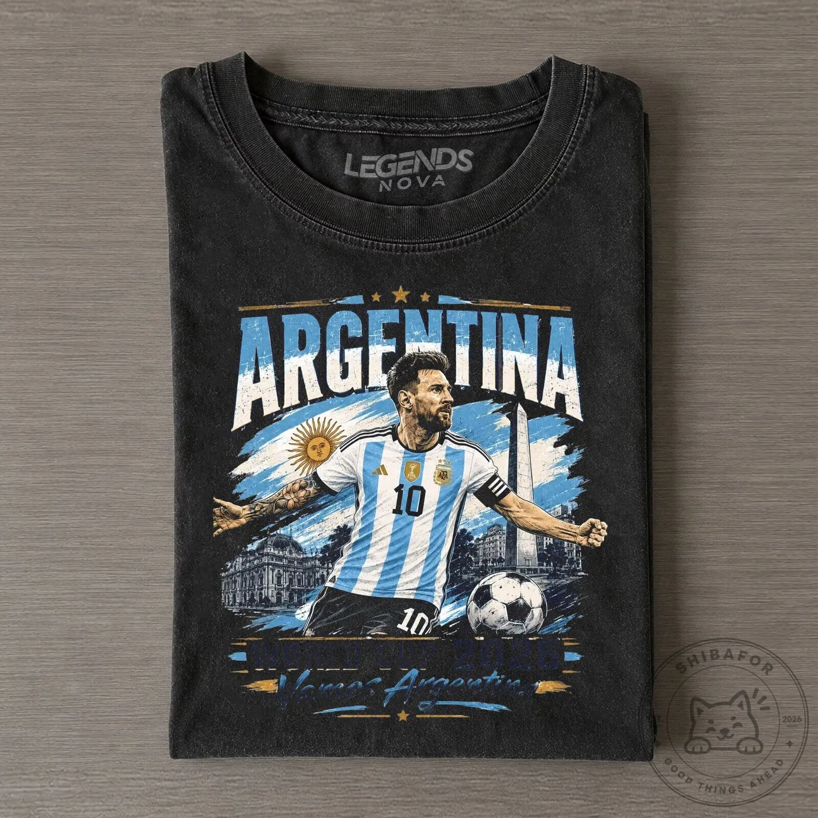 Lionel Messi Argentina Soccer Fan T-Shirt