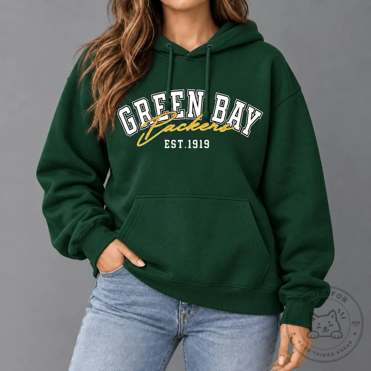 Green Bay Packers Established 1919 American Football Team Fan Hoodie