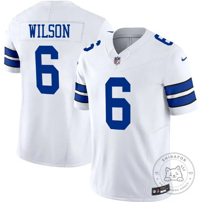 Dallas Cowboys Football Donovan Wilson White Game Jersey