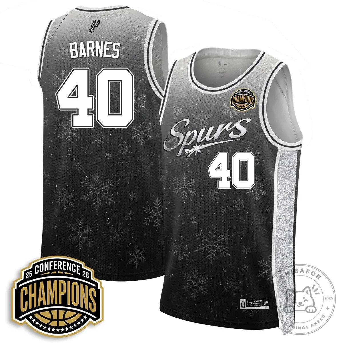 Victor Wembanyama San Antonio Spurs Black Snowflake Basketball Jersey 17 Victor Wembanyama San Antonio Spurs Black Snowflake Basketball Jersey