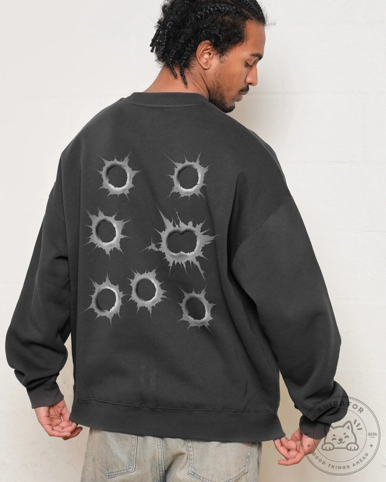 Glocktopus Eight Trigger Squidder Target Design Crewneck Sweatshirt 11 Glocktopus Eight Trigger Squidder Target Design Crewneck Sweatshirt