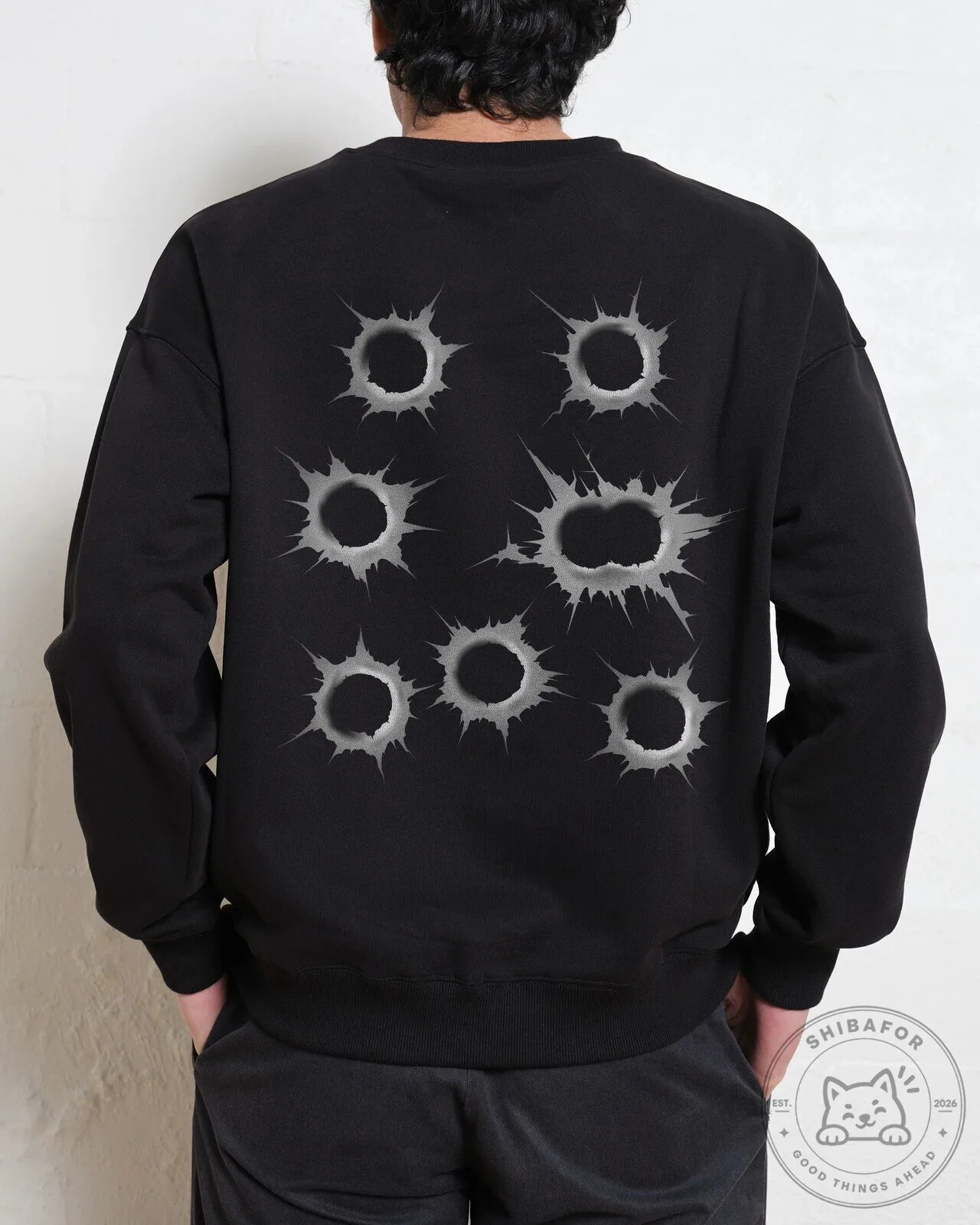 Glocktopus Eight Trigger Squidder Target Design Crewneck Sweatshirt 17 Glocktopus Eight Trigger Squidder Target Design Crewneck Sweatshirt