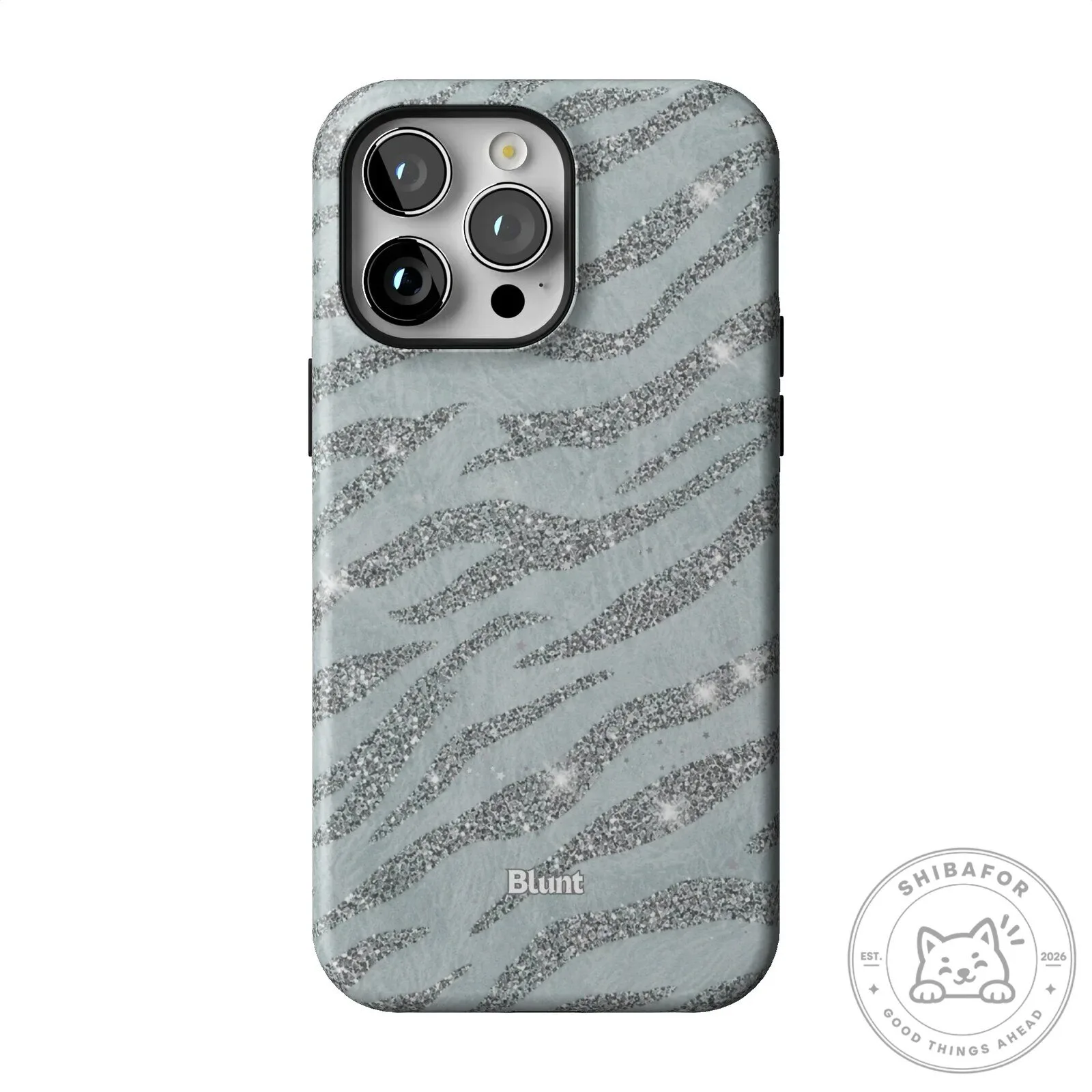 Silver Glitter Zebra Print Pattern iPhone Case 49 Silver Glitter Zebra Print Pattern iPhone Case